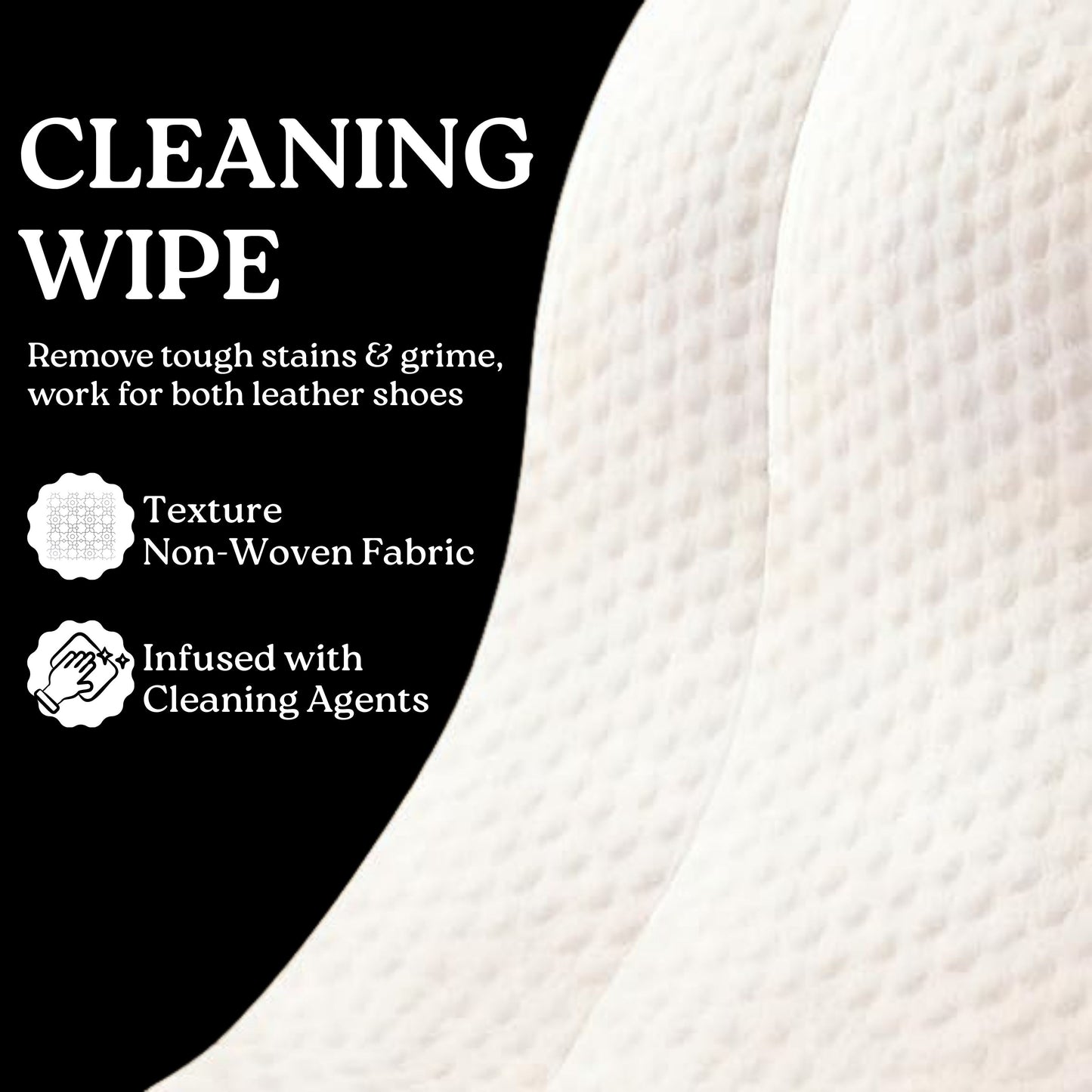 BENKO India’s 1st Shoe Shiner Wipes Pack of 15's | Shiner/Polish for all types Leather Footwear