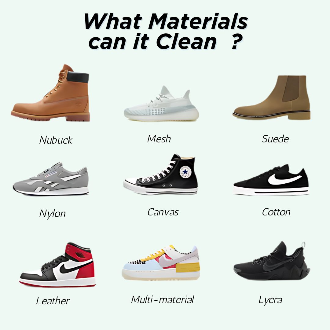 BENKO Quick Shoe Cleaning Kit | Suitable for all Material | Sneaker 150ML-2 Bottle & Brush