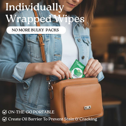 BENKO India’s 1st Shoe Shiner Wipes Pack on 40s | Shiner/Polish for all types Leather Footwear