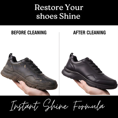 BENKO India’s 1st Shoe Shiner Wipes Pack of 15's | Shiner/Polish for all types Leather Footwear