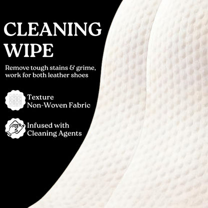 BENKO India’s 1st Shoe Shiner Wipes Pack on 40s | Shiner/Polish for all types Leather Footwear